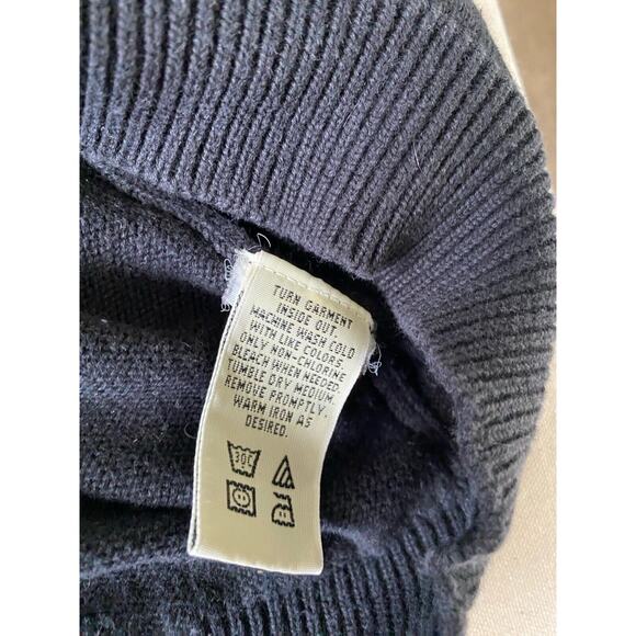 Eddie Bauer Men's Cotton Vintage Pullover Sweater X Large V-Neck - Picture 3 of 4